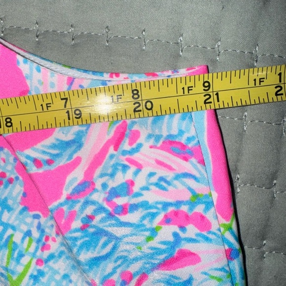Lilly Pulitzer Julien "Seaing things" Prosecco pink Halter Top. Size Large NWT - Picture 6 of 15